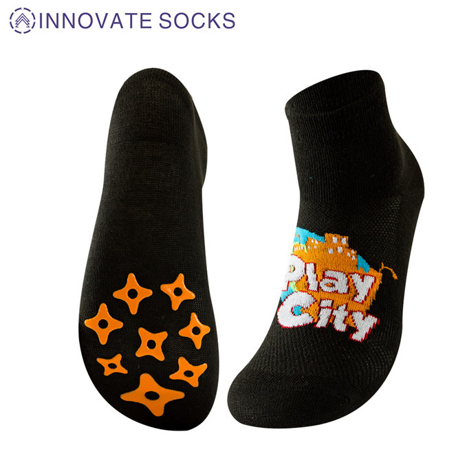Trampoline Bounce Sock, Ninja Ankle Anti Skid Grip Trampoline Safety Socks